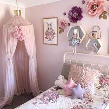 Get Inspired To Create A Trendy Bedroom For Little Girls With These Decorations And Furnishings Check More At C Pink Bedroom Decor Little Girl Rooms Girl Room