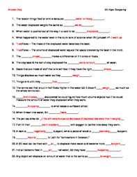 Watch and listen for the read everything on this sheet before the video starts. Video Worksheet Movie Guide For Bill Nye Buoyancy By Seriously Science