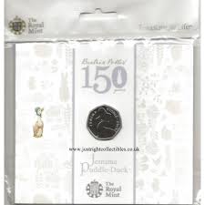 2016 50P S-H35 Jemima Puddle Duck Ag Beatrix Potter, Dcam (Proof) - Pcgs  Valueview™