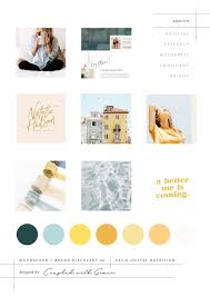 Moodboard Design For Katie Hottel Nutrition Bright Moodboard Inspiration By Coupled Branding Mood Board Inspiration Mood Board Design Mood Board Inspiration