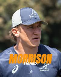 Beau Morrison has signed after a solid campaign with the Australian u20s 🦘  #Aussie7s #HSBCSVNS