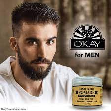 It absorbs excess oil from the scalp and hair, allowing you. Pin By Okaypurenaturals On Men S Castor Oil Collection Hair Pomade Hair And Beard Styles Damp Hair Styles