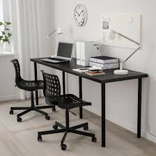 Linnmon Adils Table Black Brown Black 78 3 4x23 5 8 Ikea In 2020 Home Office Design Home Office Setup Home Office Decor