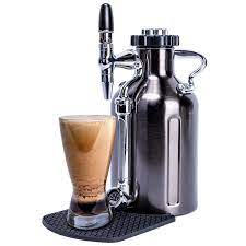 That means you can brew, store and pour nitro cold brew coffee from the comfort of home, for a fraction of the retail price. Ukeg Nitro Cold Brew Coffee Maker Free Brooklyn Gold Growlerwerks