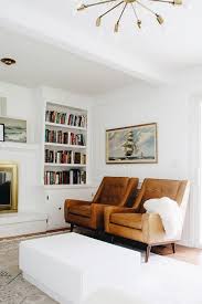 Nina Charme Tan Armchair Leather Chair Living Room Mismatched Living Room Furniture Leather Chair