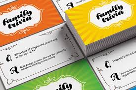 You can use this swimming information to make your own swimming trivia questions. Make An Awesome Instructive Family Trivia Game The Creative Family Historian