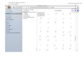 Font Tips How To Easily Access And Use Glyphs With Various Apps On Mac Glyphs Fonts Custom Fonts