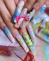 See more ideas about rosalia, aesthetic, thalia grace. Meet Miami Artist Kro Vargas The Technician Behind Rosalia S Next Level Nails Vogue