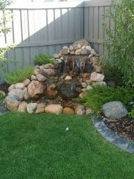 44 Beauty Small Backyard Waterfall Design Ideas Backyardshed Backyardlandscaping Backya Fountains Backyard Water Features In The Garden Waterfalls Backyard