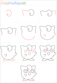 How To Draw A Jigglypuff Step By Step - [10 Easy Phase]
