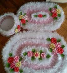 Motifli Orgu Klozet Takimlari Casa De Croche Como Fazer Croche Para Iniciantes Jogos De Banheiro Croche