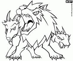 More than 5.000 printable coloring sheets. Chimera A Monstrous Creature Coloring Page Printable Game