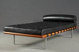 Our exhibition sofa is based on the popular mies van der rohe barcelona style chair, the iconic chair originally created for the pavilion of german representation at the 1929 universal exhibition in barcelona, spain. Lot Art Daybed Barcelona Daybed Ludwig Mies Van Der Rohe Knoll International
