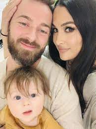Nikki bella gave birth to her son, matteo chigvintsev, on july 31, less than one week before her due date. Pin On Matteo Artemovich Chigvintsev Son Nikki Artem