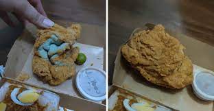 A local fast food chain recently announced that it will close one of its branches after a customer complained that their fried chicken turned out to be fried towel. W5zqyp7o Mjqwm