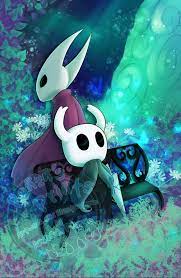 Hollow knight ghost and hornet