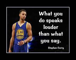 Inspirational Stephan Curry Basketball What You Do Quote Poster Wall Art Gift Motivation Wall Decor In 2021 Basketball Motivation Best Sports Quotes Stephen Curry Quotes