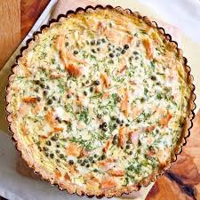 Smoked Salmon Creme Fraiche Tart With Cornmeal Millet Crust By Meganjgordon This Savory Tart With A Whole Gra Smoked Salmon Tart Recipes Savory Savory Tart