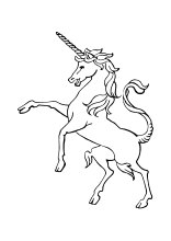 Mandala vorlagen von einem einhorn gratis malvorlage für kinder. Ausmalbild Einhorn Fabelwesen Einhorner Unicorn