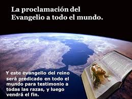 Risultati immagini per predicar el evangelio a todo el mundo