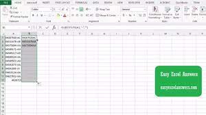 To completely remove an excel table, and all associated data, you'll want to delete all associated rows and columns. How To Remove Characters From Fields In Excel Youtube