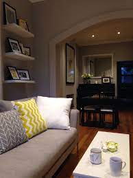 Lounge Flows Into Dining Area Ideas For Long Narrow Houses Terrace Houses Narrow Living Room Living Room Dining Room Combo Long Narrow Living Room