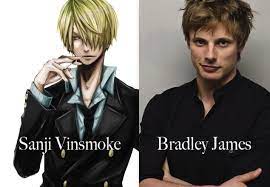 Sanji Vinsmoke Bradley James One Piece