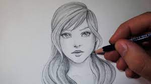 Comment dessiner un visage : Avec un crayon gris [Tutoriel] - YouTube