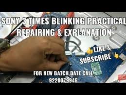Sony 3 Time Blinking Live Practical Repairing For Sony Kdl 46ex650 Kdl 32ex650 Call 9220079945 Youtube Sony Led Tv Led Tv Sony Led
