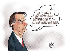 A charge do zé dassilva deste domingo (2) trata das manifestações deste fim de semana a favor de bolsonaro com mensagens pedindo intervenção militar e a volta do voto impresso no país. Tribuna Da Internet Nao Se Iludam Se Houver Mais Um Golpe Militar Desta Vez Vai Ser Para Proteger Corruptos