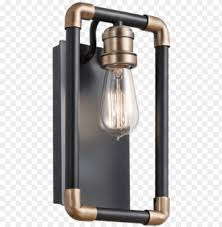 10% coupon applied at checkout save 10% with coupon. Kichler 1 Light Industrial Pipe Wall Sconce Industrial Nickel Wall Lights Png Image With Transparent Background Toppng
