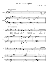 Piano sheet music library where you are guaranteed to find newest sheet music for piano & read for free. I Can Only Imagine Sheet Music For Piano Voice Other Piano Voice Musescore Com