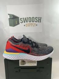 The flyknit constructed upper conforms to your foot with a minimal, supportive design and underfoot, durable. Nike Epic React Flyknit 2 Black Hyper Jade Mens Bq8928 007 Size 14 New Kixify Marketplace