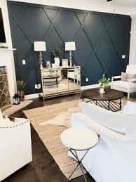 How To Create A Diamond Accent Wall Whimsical September In 2020 Accent Walls In Living Room Accent Wall Bedroom Home Decor