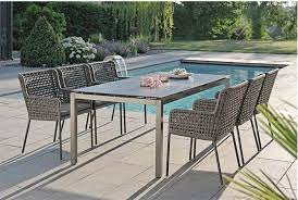 What is the best brand of outdoor furniture? Contemporary Powder Coated Aluminum Rope Outdoor Dining Chair Luxury 5 Star