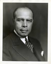 JAMES WELDON JOHNSON (ca. 1930) Publicity portrait by Blackstone Studios
