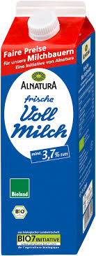 Denn es wird in der regel vor der geburt des kindes gebildet. Frische Vollmilch 1 L In Bio Qualitat Von Alnatura