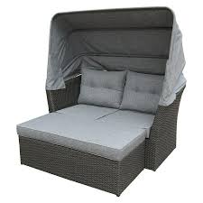 Eine lounge insel kann alles in einem garten sein, wenn sie entsprechend beim kauf ausgewählt wird. Lounge Insel Luna Hellgrau Polyrattan Bauhaus