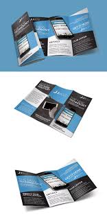App Promo Trifold Brochure By Visuelcolonie On Envato Elements Trifold Brochure Brochure Design Template Trifold Brochure Design