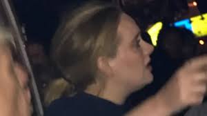 Adele visits Grenfell Tower site after fire