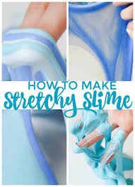 This only works on fluffy/normal slimes. Easy Stretchy Slime With No Borax Or Liquid Starch Midgetmomma