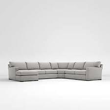 The modular design of a sectional offers the freedom to rearrange your room to fit your changing needs. Sectional Sofas Couches Living Room Sectionals Crate And Barrel