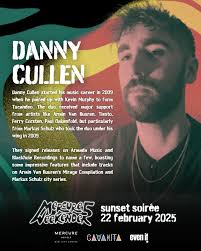 The night’s not over till the bass hits deep and the energy peaks—and at  midnight, DJ Danny Cullen fromi is taking us there. Pulsating techno  rhythms, hypnotic drops, and a closing set that’ll leave ...