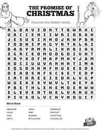 Christmas games 1 christmas games 2 | christmas games 3 | christmas games 4. The Promise Of Christmas Bible Word Search Puzzles Sharefaith Kids