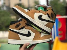 Black And Brown Air Jordans 2018 Wheat Air Jordan 1 Rookie Of The Year 555088 700 For Sale Air Jordans Trending Fashion Shoes Jordan 1 Retro High