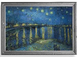 It is absolutely everywhere, too. Van Gogh Starry Night Over The Rhone Reusable Fabric Face Mask Sophy Curson
