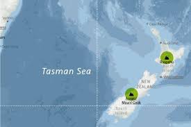 Auf der nordinsel befindet sich die größte stadt des landes, auckland, wo ein drittel der bevölkerung des landes lebt und die hauptstadt. Die Berge Neuseelands Marmota Maps
