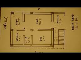Browse our extensive collection of new american house plans. 20 30 South Face House Plan Map Naksha Youtube