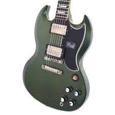 Gibson Custom 1961 Sg Standard Antique Metallic Teal Cool Electric Guitars Guitar Tech Sg Guitar