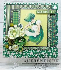 The art & hobby shop is one of irelands foremost art, craft, hobby & toys retailers with over 25 stores nationwide. Scraps Of Life Authentique Dublin Home Decor Panel St Patricks Day Cards Authentique Authentique Paper